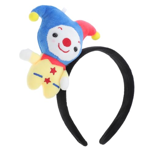 HOMOCONO Halloween Clown Zubehör Clown Elemente Haarband Party Stirnband Set Komfortable von HOMOCONO