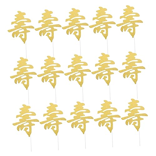 HOMOCONO Cupcake-Topper aus Papier mit chinesischen Schriftzeichen wiederverwendbar Dessert-Einsatz Topper für Geburtstagskuchen Dekoration lustige Geburtstagsdekorationen 50 Stück HOMOCONO Cupcake-Topper aus Papier mit chinesischen Schriftzeichen wiederverwendbar Dessert-Einsatz Topper für Geburtstagskuchen Dekoration lustige Geburtstagsdekorationen 50 Stück von HOMOCONO