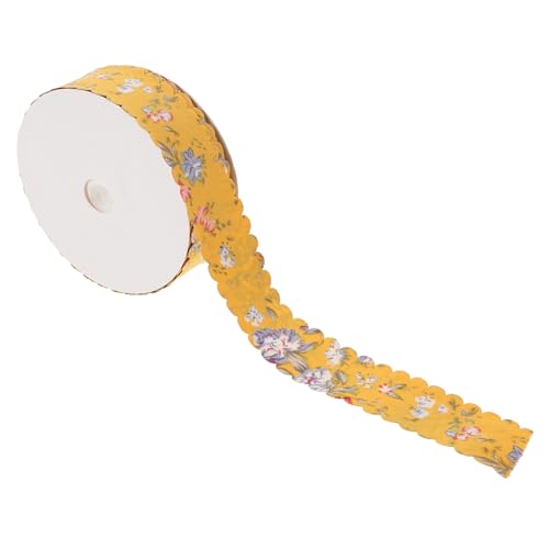 HOMOCONO Dekoratives Breites Blumenband Vintage Floral Besticktes Trim Band für Diy Hüte Bekleidung und Frühlingsfeiern Yards HOMOCONO Dekoratives Breites Blumenband Vintage Floral Besticktes Trim Band für Diy Hüte Bekleidung und Frühlingsfeiern Yards von HOMOCONO