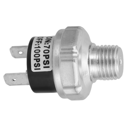 HOMOCONO Druckschalter Luftkompressorschalter Luftdrucksensor Luftschalter Luftkompressor Mikrodruck Netzschalter Luftkompressor Druckregelschalter Ventildruckpolsterschalter von HOMOCONO