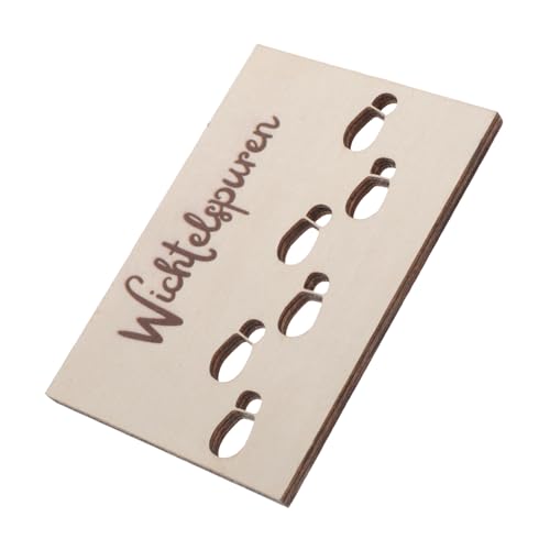 HOMOCONO Wiederverwendbare Schablonen Für Feiertags-fußabdrücke Schablonenmalerei Für Jungen Und Mädchen Weihnachtsdeko HOMOCONO Wiederverwendbare Schablonen Für Feiertags-fußabdrücke Schablonenmalerei Für Jungen Und Mädchen Weihnachtsdeko von HOMOCONO
