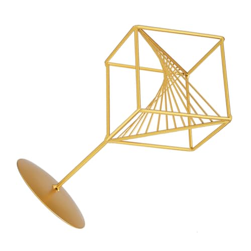HOMOCONO Geometrisches Kunstornament aus Goldfarbener Minimalistischer Tischdekor für Wohnzimmer Schlafzimmer Büro und für Moderne Wohnräume für Freunde und Familie HOMOCONO Geometrisches Kunstornament aus Goldfarbener Minimalistischer Tischdekor für Wohnzimmer Schlafzimmer Büro und für Moderne Wohnräume für Freunde und Familie von HOMOCONO