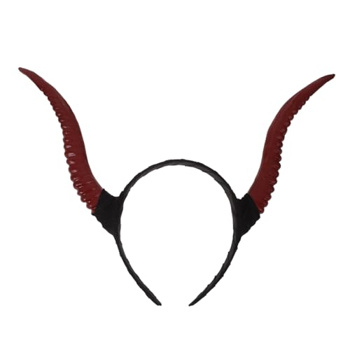 HOMOCONO Halloween Horn Stirnband, Halloween Haar Accessoire, Böse Accessoires, Tag Der Toten, Kopfschmuck, Haarschmuck, Gruselige Stirnbänder, Hörner Stirnband, Böse Dekorationen, HOMOCONO Halloween Horn Stirnband, Halloween Haar Accessoire, Böse Accessoires, Tag Der Toten, Kopfschmuck, Haarschmuck, Gruselige Stirnbänder, Hörner Stirnband, Böse Dekorationen, von HOMOCONO