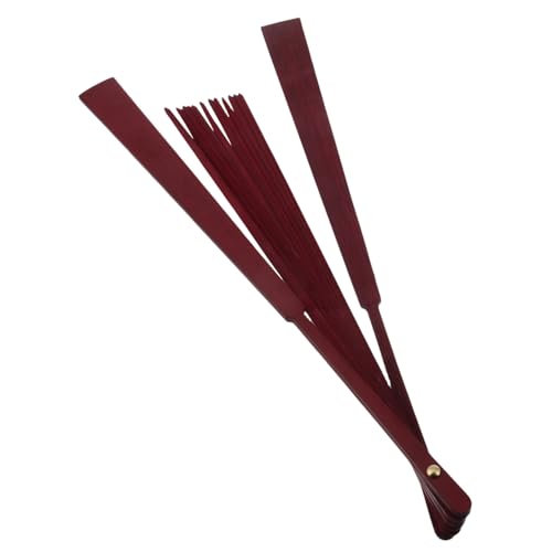 HOMOCONO Handgefertigter Faltfächer Rahmen aus Holz Diy Fan Zubehör für Kreative Projekte Hochzeiten und Bastelideen Leicht und von HOMOCONO