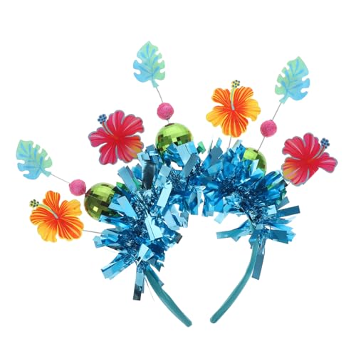 HOMOCONO Hawaiian Themed Blumen Haarband für Frauen und Dekoratives Accessoire für Strandpartys Sommerfeste und Hawaiianische Veranstaltungen Bequemer und Stabiler Haarreifen aus Robustem HOMOCONO Hawaiian Themed Blumen Haarband für Frauen und Dekoratives Accessoire für Strandpartys Sommerfeste und Hawaiianische Veranstaltungen Bequemer und Stabiler Haarreifen aus Robustem von HOMOCONO