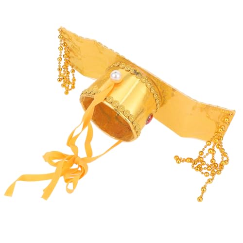 HOMOCONO Kaiserhut für Cosplay Antike Chinesische Kopfbedeckung Dekorative Mütze aus Hochwertigem Material Historisches Accessoire für Rollenspiele und Festlichkeiten HOMOCONO Kaiserhut für Cosplay Antike Chinesische Kopfbedeckung Dekorative Mütze aus Hochwertigem Material Historisches Accessoire für Rollenspiele und Festlichkeiten von HOMOCONO