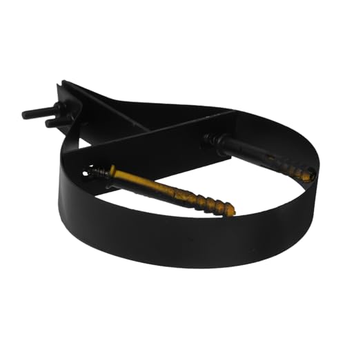 HOMOCONO Kaminrohrhalterung Verstellbarer Schornsteinhalter für Heizöfen und Stabile Wandmontage Schwarz für Rauchrohre Einfache Installation Hitzebeständig HOMOCONO Kaminrohrhalterung Verstellbarer Schornsteinhalter für Heizöfen und Stabile Wandmontage Schwarz für Rauchrohre Einfache Installation Hitzebeständig von HOMOCONO