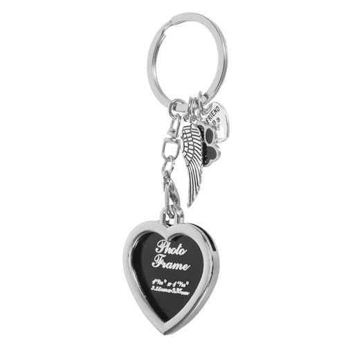 HOMOCONO Memorial Dog Keychain mit Foto Rahmen aus Zinklegierung für Tragbarer Schlüsselanhänger zur Ehrung von Verstorbenen mit Bilderrahmen für Haustierfotos HOMOCONO Memorial Dog Keychain mit Foto Rahmen aus Zinklegierung für Tragbarer Schlüsselanhänger zur Ehrung von Verstorbenen mit Bilderrahmen für Haustierfotos von HOMOCONO