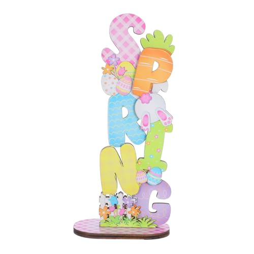 HOMOCONO Osterhase Party Dekorationen Natürliche Holz Figur 3D Mittelpunkt Für Indoor Decor HOMOCONO Osterhase Party Dekorationen Natürliche Holz Figur 3D Mittelpunkt Für Indoor Decor von HOMOCONO