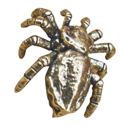 HOMOCONO Elegante Miniatur-skulptur Aus Messing Spinne Im Steampunk-Stil Dekoration Für Zuhause Und Tisch von HOMOCONO