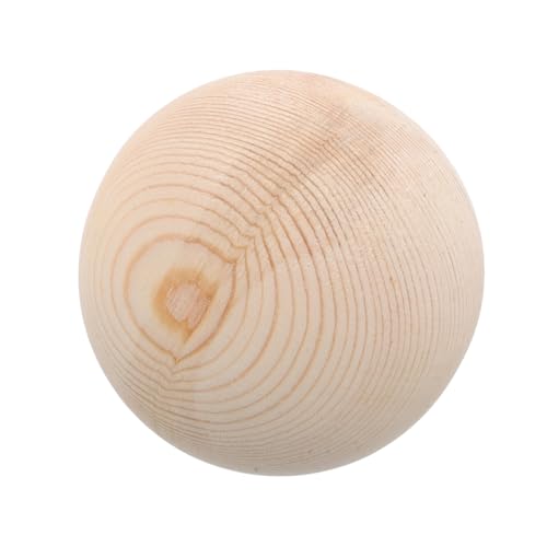 HOMOCONO Unbearbeitete Runde Holzperlen aus Massivem Holz Dekorative Kugeln für Diy Projekte Möbelverzierungen und Kreative Handwerksarbeiten HOMOCONO Unbearbeitete Runde Holzperlen aus Massivem Holz Dekorative Kugeln für Diy Projekte Möbelverzierungen und Kreative Handwerksarbeiten von HOMOCONO