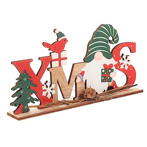 HOMOCONO Weihnachtsalphabet Ornamente, Schreibtischdekoration, Farbenfrohe Dekoration, Heim Schreibtisch Ornament, Weihnachts Schreibtisch Holzdekor, Party Layout Verzierung, HOMOCONO Weihnachtsalphabet Ornamente, Schreibtischdekoration, Farbenfrohe Dekoration, Heim Schreibtisch Ornament, Weihnachts Schreibtisch Holzdekor, Party Layout Verzierung, von HOMOCONO