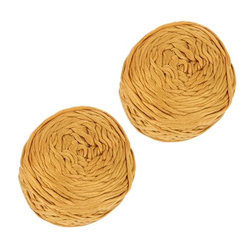 2 Stück Strängiges Baumwollgarn für Stricken und Häkeln Weiche Leichte für Handarbeiten für Schals und Mützen Ginger 2 Stück Strängiges Baumwollgarn für Stricken und Häkeln Weiche Leichte für Handarbeiten für Schals und Mützen Ginger von HOMSFOU
