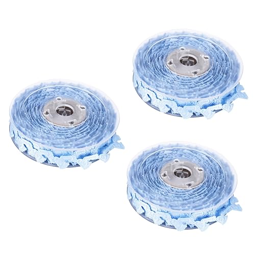3 Stück Satinband für Geburtstagsfeierdekoration Langlebiges Spitzenband für Babyzimmer und Geschenkverpackungen 3 Stück Satinband für Geburtstagsfeierdekoration Langlebiges Spitzenband für Babyzimmer und Geschenkverpackungen von HOMSFOU
