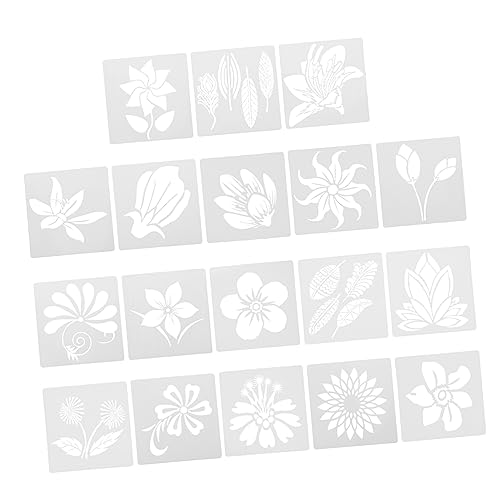 4 Sätze Malvorlagen Diy Schablonen für Blumenmalerei Wiederverwendbare Zeichenschablonen für Projekte 4 Sätze Malvorlagen Diy Schablonen für Blumenmalerei Wiederverwendbare Zeichenschablonen für Projekte von HOMSFOU