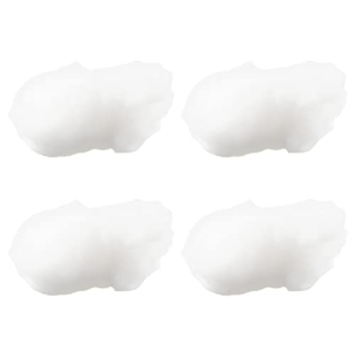 4 Stück Simulation Einer Baumwollwolke Baumwolle 3d-wolke Wolkendecke 3d Künstliche Wolken Künstliches Wolkenmaterial Wolken Für Die Decke Modellieren Weiß Kindergarten Baby von HOMSFOU