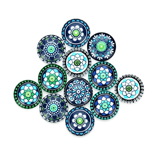 HOMSFOU 1 20 Stück Glasblumenfleck Anhänger Für Die Schmuckherstellung Mosaikzubehör Charms Für Armbänder Masse Anhänger Für Schmuck Anhänger Zum Basteln Reize Blau Blumen- Glasfleck Blue HOMSFOU 1 20 Stück Glasblumenfleck Anhänger Für Die Schmuckherstellung Mosaikzubehör Charms Für Armbänder Masse Anhänger Für Schmuck Anhänger Zum Basteln Reize Blau Blumen- Glasfleck Blue von HOMSFOU