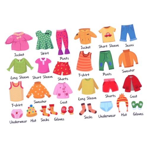 HOMSFOU 1 Blatt Kleiderorganisationsetiketten Abnehmbare Sticker für Schrank Klassifizierung von Kleidung und Schuhen Einfach zu Verwenden und Sicher HOMSFOU 1 Blatt Kleiderorganisationsetiketten Abnehmbare Sticker für Schrank Klassifizierung von Kleidung und Schuhen Einfach zu Verwenden und Sicher von HOMSFOU
