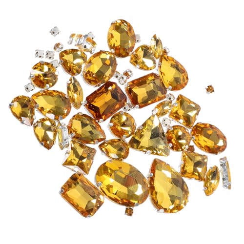 HOMSFOU 1 Nähbohrer Kunsthandwerk Dekorationen große Strasssteine zum Basteln Hochzeit für Strasssteine selber machen Strasssteine selber nähen Kristallglas Golden HOMSFOU 1 Nähbohrer Kunsthandwerk Dekorationen große Strasssteine zum Basteln Hochzeit für Strasssteine selber machen Strasssteine selber nähen Kristallglas Golden von HOMSFOU