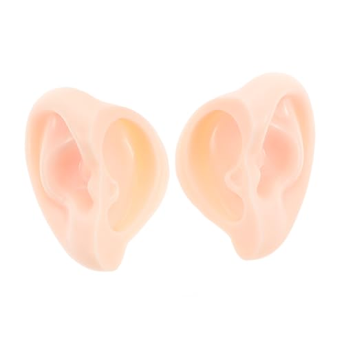 HOMSFOU 1 Paar Mini Puppenohr Zubehör DIY Ohren für Stoffpuppen Ersatzteile für Puppen Outfits Vielseitige Bastelaccessoires mit Präziser Ausführung und Universeller Passform von HOMSFOU