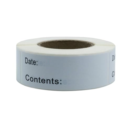 HOMSFOU 1 Rolle Abnehmbarer Tag Diy Lebensmittel Lagerung Label, Klebstoff Kühlschrank Kein Rückstand Gefrierschrank Aufkleber für Küche, Mehrfarbig, 7. 5 X 2. 5 Cm HOMSFOU 1 Rolle Abnehmbarer Tag Diy Lebensmittel Lagerung Label, Klebstoff Kühlschrank Kein Rückstand Gefrierschrank Aufkleber für Küche, Mehrfarbig, 7. 5 X 2. 5 Cm von HOMSFOU