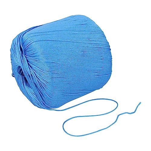 HOMSFOU 1 Rolle Baumwollfaden Flechten Diy Bastelseil Strickzubehör Baumwollgarn Häkeln Stickgarn Baumwollseil Stickfaden Häkelfaden Handgefertigtes Strickseil Diy Garn Baumwolle von HOMSFOU