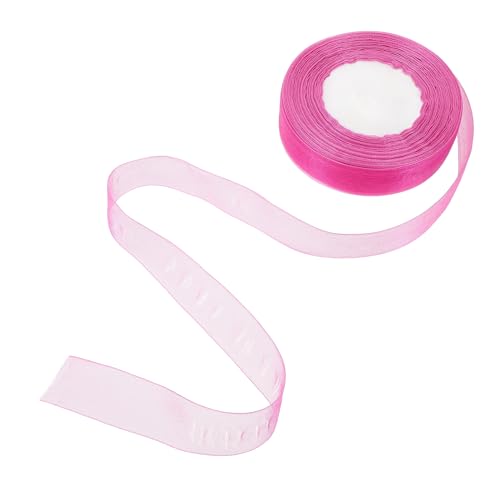 HOMSFOU 1 Rolle Blumenwickelband Stoff farbig Hochzeit Blumen- Organza bunt Geschenkband Paketband Festival-Handwerksband breites Band DIY liefert Schneegarn Rosy HOMSFOU 1 Rolle Blumenwickelband Stoff farbig Hochzeit Blumen- Organza bunt Geschenkband Paketband Festival-Handwerksband breites Band DIY liefert Schneegarn Rosy von HOMSFOU