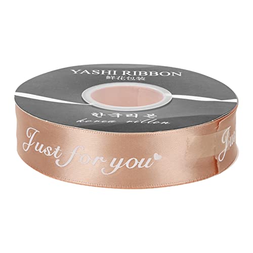 HOMSFOU 1 Rolle Briefband seidig rosafarbenes Geschenkband Band zum Basteln für Hochzeitsfeier Schleife Multifunktionsbänder Blumenstrauß liefert dekorative bänder Polyester Khaki HOMSFOU 1 Rolle Briefband seidig rosafarbenes Geschenkband Band zum Basteln für Hochzeitsfeier Schleife Multifunktionsbänder Blumenstrauß liefert dekorative bänder Polyester Khaki von HOMSFOU