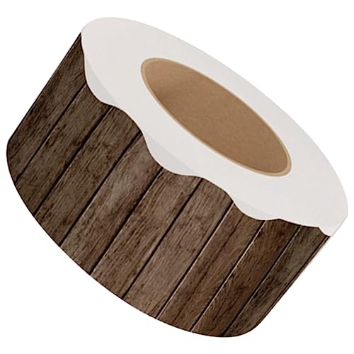 HOMSFOU 1 Rolle Bulletin Board Border Sticker Dekoration Holzoptik Selbstklebende Rahmen für Schwarze Bretter für Klassenzimmer und Partys HOMSFOU 1 Rolle Bulletin Board Border Sticker Dekoration Holzoptik Selbstklebende Rahmen für Schwarze Bretter für Klassenzimmer und Partys von HOMSFOU