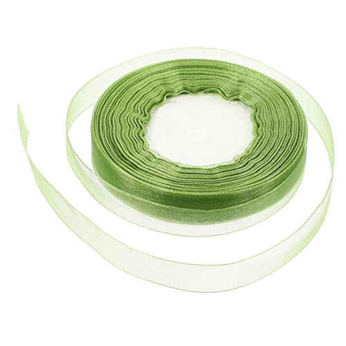HOMSFOU 1 Rolle Chiffonband für Geschenkverpackung und Diy Projekte Transparentes Schleifenband für Hochzeiten Bastelarbeiten und Dekorationen von HOMSFOU