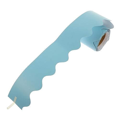 HOMSFOU 1 Rolle Dekorative Papierrand Klassenzimmer-banner Klassenzimmerdekorationen Hängend Brett Für Mauer Planke Grenze Groß Schild Wand Trimmen Abdeckung Beschichtetes Papier Blau HOMSFOU 1 Rolle Dekorative Papierrand Klassenzimmer-banner Klassenzimmerdekorationen Hängend Brett Für Mauer Planke Grenze Groß Schild Wand Trimmen Abdeckung Beschichtetes Papier Blau von HOMSFOU