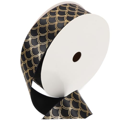 HOMSFOU 1 Rolle Dekoratives Geschenkbänder Diy Schleifenband Polyester mit Wellenprägung für Hochzeiten Partys und Kreative Bastelprojekte von HOMSFOU