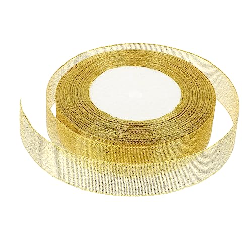 HOMSFOU 1 Rolle Dekoratives Geschenkband Glitzerstoff für Bastelarbeiten Blumensträuße Hochzeitsdeko Partyverpackungen und Geschenkverpackungen HOMSFOU 1 Rolle Dekoratives Geschenkband Glitzerstoff für Bastelarbeiten Blumensträuße Hochzeitsdeko Partyverpackungen und Geschenkverpackungen von HOMSFOU