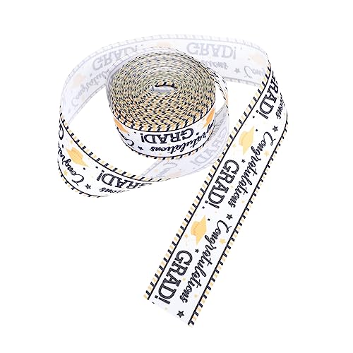 HOMSFOU 1 Rolle Dekoratives Geschenkband für Abschlussfeiern Yards Hochwertigem Perfektes Band für DIY Geschenkverpackungen und Bastelprojekte Leuchtende Farben für Festliche Anlässe HOMSFOU 1 Rolle Dekoratives Geschenkband für Abschlussfeiern Yards Hochwertigem Perfektes Band für DIY Geschenkverpackungen und Bastelprojekte Leuchtende Farben für Festliche Anlässe von HOMSFOU