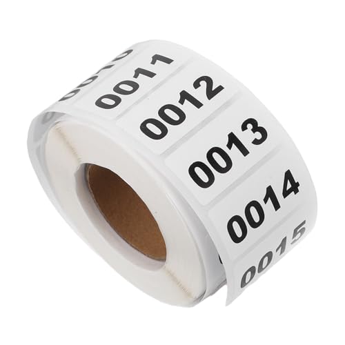 HOMSFOU 1 Rolle Digitales Etikett Aufklebernummern Zahlenetiketten Aufkleber Etikettennummernaufkleber Aufkleber Mit Kleinen Nummern Zahlenaufkleber Weiß Kupferstichaufkleber HOMSFOU 1 Rolle Digitales Etikett Aufklebernummern Zahlenetiketten Aufkleber Etikettennummernaufkleber Aufkleber Mit Kleinen Nummern Zahlenaufkleber Weiß Kupferstichaufkleber von HOMSFOU