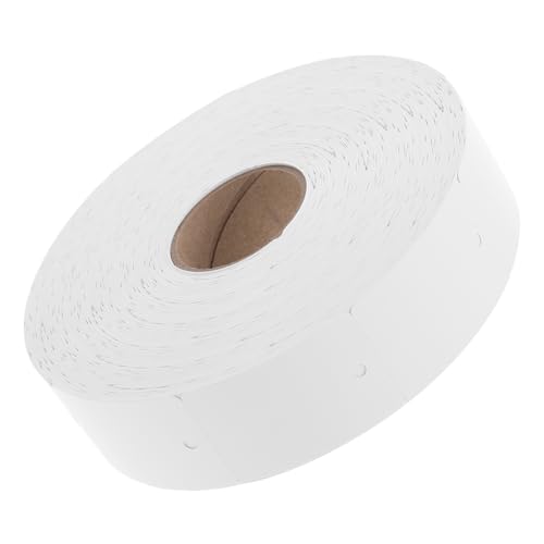 HOMSFOU 1 Rolle Druckbare Etikettenrolle für Kleidung Leere Tags für Multifunktionsdrucker für Bekleidungs und Zertifikatsbeschriftungen Hochwertiges Dickes für Kreative Projekte HOMSFOU 1 Rolle Druckbare Etikettenrolle für Kleidung Leere Tags für Multifunktionsdrucker für Bekleidungs und Zertifikatsbeschriftungen Hochwertiges Dickes für Kreative Projekte von HOMSFOU