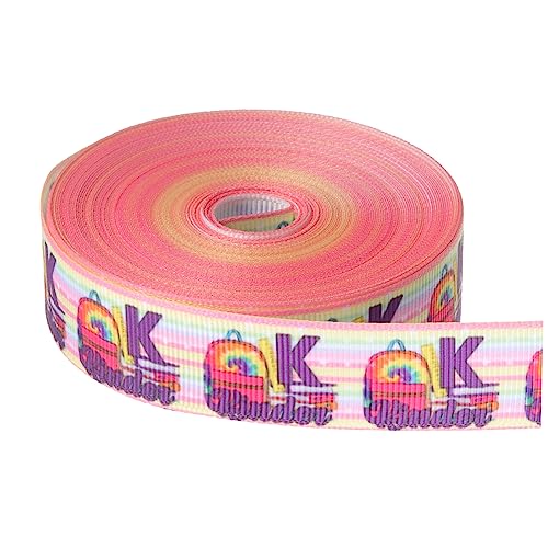 HOMSFOU 1 Rolle Einschulungs Dekorationsband Geschenkband für DIY Bastelprojekte für Schulanfang und Feiern Reißfest und Farbecht und Bouquets HOMSFOU 1 Rolle Einschulungs Dekorationsband Geschenkband für DIY Bastelprojekte für Schulanfang und Feiern Reißfest und Farbecht und Bouquets von HOMSFOU