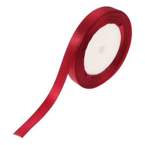 HOMSFOU 1 Rolle Farbige Geschenkbänder Farben Weihnachtsdekorationen Verpackung Thanksgiving Wickelbänder Hochzeit Dunkles Feiertagsband Dickes Rotes Geschenkband HOMSFOU 1 Rolle Farbige Geschenkbänder Farben Weihnachtsdekorationen Verpackung Thanksgiving Wickelbänder Hochzeit Dunkles Feiertagsband Dickes Rotes Geschenkband von HOMSFOU