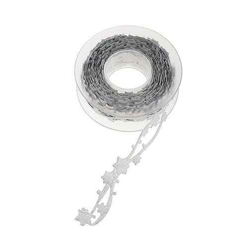 HOMSFOU 1 Rolle Geschenkband selber machen hochzeitsdeko wedding decoration verpackung present box hochzeitdeko Seide metallisch für bedruckte Bänder DIY-Bänder Plastik Silver HOMSFOU 1 Rolle Geschenkband selber machen hochzeitsdeko wedding decoration verpackung present box hochzeitdeko Seide metallisch für bedruckte Bänder DIY-Bänder Plastik Silver von HOMSFOU