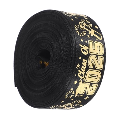 HOMSFOU 1 Rolle Geschenkverpackungsband Graduierungs-Handwerksbänder Abschlussgeschenkband Abschlussfeier eingerichtet Abschlusssaison Dekoration DIY-Bastelband Polyester HOMSFOU 1 Rolle Geschenkverpackungsband Graduierungs-Handwerksbänder Abschlussgeschenkband Abschlussfeier eingerichtet Abschlusssaison Dekoration DIY-Bastelband Polyester von HOMSFOU