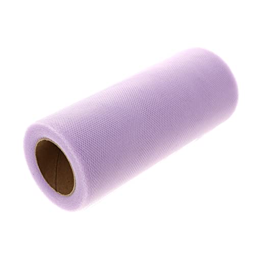 HOMSFOU 1 Rolle Rollen Mesh-rolle Basteln Basteltüll Spitzenband Nähen Tüllstoff Für Kunsthandwerk Dekoration Schimmernd Blau Mehrfarbig Diy-netzband Bastelstoffbänder Violett Gittergewebe von HOMSFOU