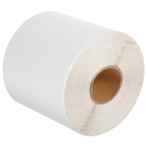 HOMSFOU 1 Rolle Selbstklebende Etikettenpapier für Drucker Hochwertige Bedruckbare Klebeetiketten für Büro Zuhause Starke Haftung Kratzfest Vielseitig HOMSFOU 1 Rolle Selbstklebende Etikettenpapier für Drucker Hochwertige Bedruckbare Klebeetiketten für Büro Zuhause Starke Haftung Kratzfest Vielseitig von HOMSFOU