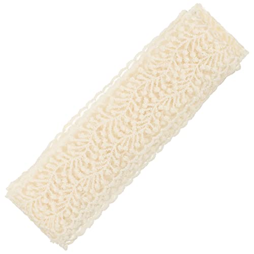 HOMSFOU 1 Rolle Spitze Spitzenband für Diy Bastelprojekte für Kleidung Tischdecken Vorhänge und Hochzeitsdekoration Vielseitige Stickerei mit Feiner Textur von HOMSFOU