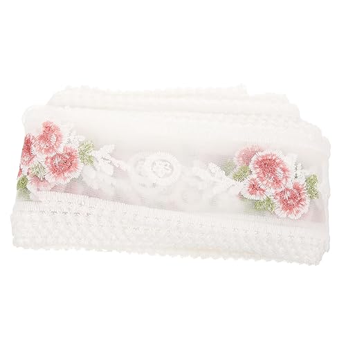 HOMSFOU 1 Rolle Spitzenband für DIY Bastelarbeiten Geschenkband Hochzeitsgeschenkband Breit Yards Vielseitig Einsetzbar für Dekoration und Verpackung von HOMSFOU