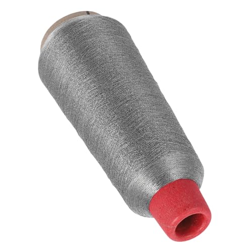 HOMSFOU 1 Rolle Stickgarn Textilgarn Textil Dekogarne Nähgarn Silbergarn Stickmaschinengarn Polyester Grau HOMSFOU 1 Rolle Stickgarn Textilgarn Textil Dekogarne Nähgarn Silbergarn Stickmaschinengarn Polyester Grau von HOMSFOU