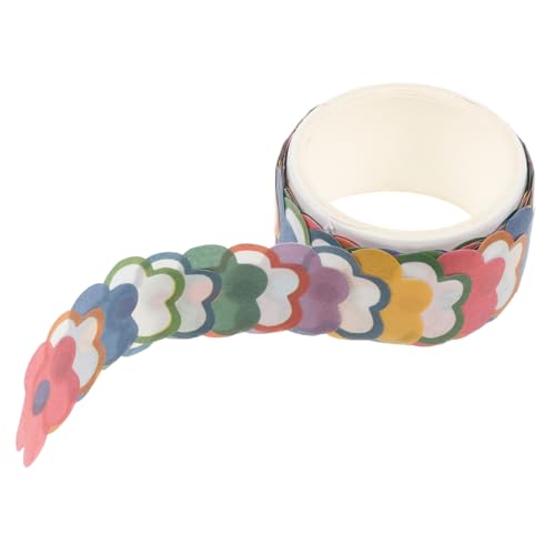 HOMSFOU 1 Rolle Washi-Tape Spaßes Band Washi Tape kawaii dekoratives Packband kawaii Washi-Klebeband Scrapbook -Aufkleber Vintage Washi Tape Ästhetisches Band Papier von HOMSFOU