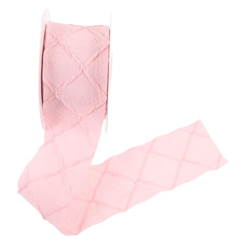 HOMSFOU 1 Rolle Wickelband Bunt Haarschmuckband Breites Band Zum Einwickeln Paketband Schleife Dekorativ Band Umwickeln Dekoration Blumenband Hochzeit Satinband Trimmen Stoff Rosa HOMSFOU 1 Rolle Wickelband Bunt Haarschmuckband Breites Band Zum Einwickeln Paketband Schleife Dekorativ Band Umwickeln Dekoration Blumenband Hochzeit Satinband Trimmen Stoff Rosa von HOMSFOU