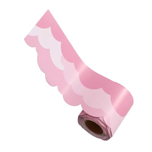 HOMSFOU 1 Rolle Wolkenrandaufkleber Rahmen für Pinnwand Bulletin-Randaufkleber Pinnwand Dekorationen Bulletinboarder Wandtattoos Grenzaufkleber Aufkleber aus beschichtetem Papier Rosa HOMSFOU 1 Rolle Wolkenrandaufkleber Rahmen für Pinnwand Bulletin-Randaufkleber Pinnwand Dekorationen Bulletinboarder Wandtattoos Grenzaufkleber Aufkleber aus beschichtetem Papier Rosa von HOMSFOU