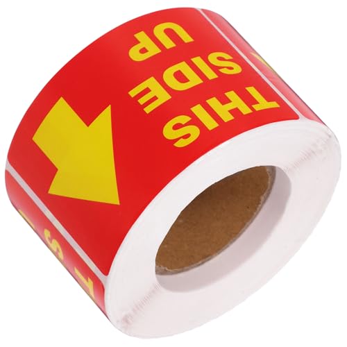 HOMSFOU 1 Rolle Zerbrechliche Warnschilder Aufkleber zerbrechliche Etiketten Verpackungsetiketten Warnscheiben Warnversandetiketten Klebeband Warnpacketiketten rot HOMSFOU 1 Rolle Zerbrechliche Warnschilder Aufkleber zerbrechliche Etiketten Verpackungsetiketten Warnscheiben Warnversandetiketten Klebeband Warnpacketiketten rot von HOMSFOU
