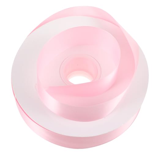 HOMSFOU 1 Rollenbox Einseitiges Verschlüsselter Polyesterband Bogenband Band Für Geschenkverpackung Packband Party-verpackungsband Geschenkband Verpacken Wickelband Rosa von HOMSFOU